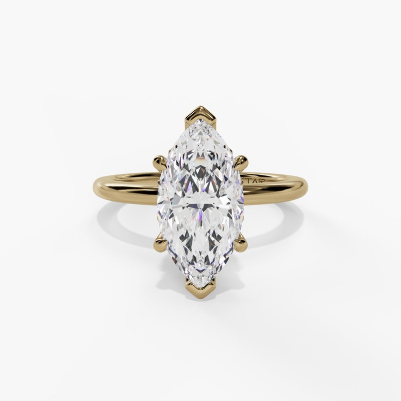 Marquise Lab Grown Diamond Ring