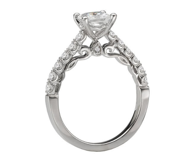 Princess Diamond Engagement Ring