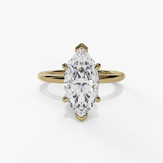 Marquise Lab Grown Diamond Ring