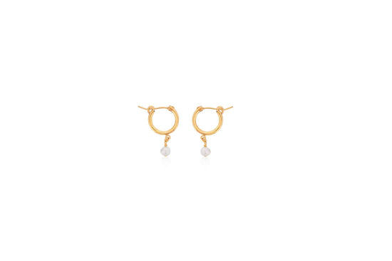 Dee Berkley Pearl Hoops