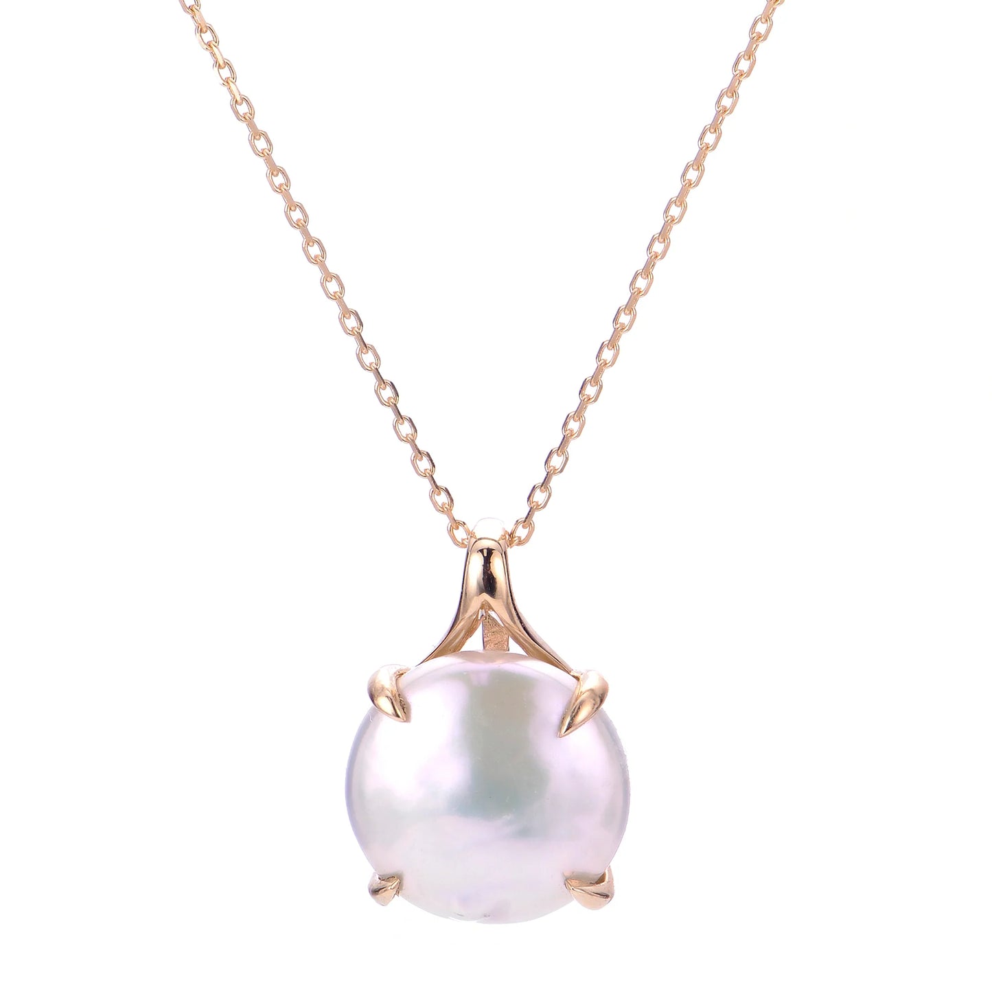 Freshwater Coin Pearl Pendant