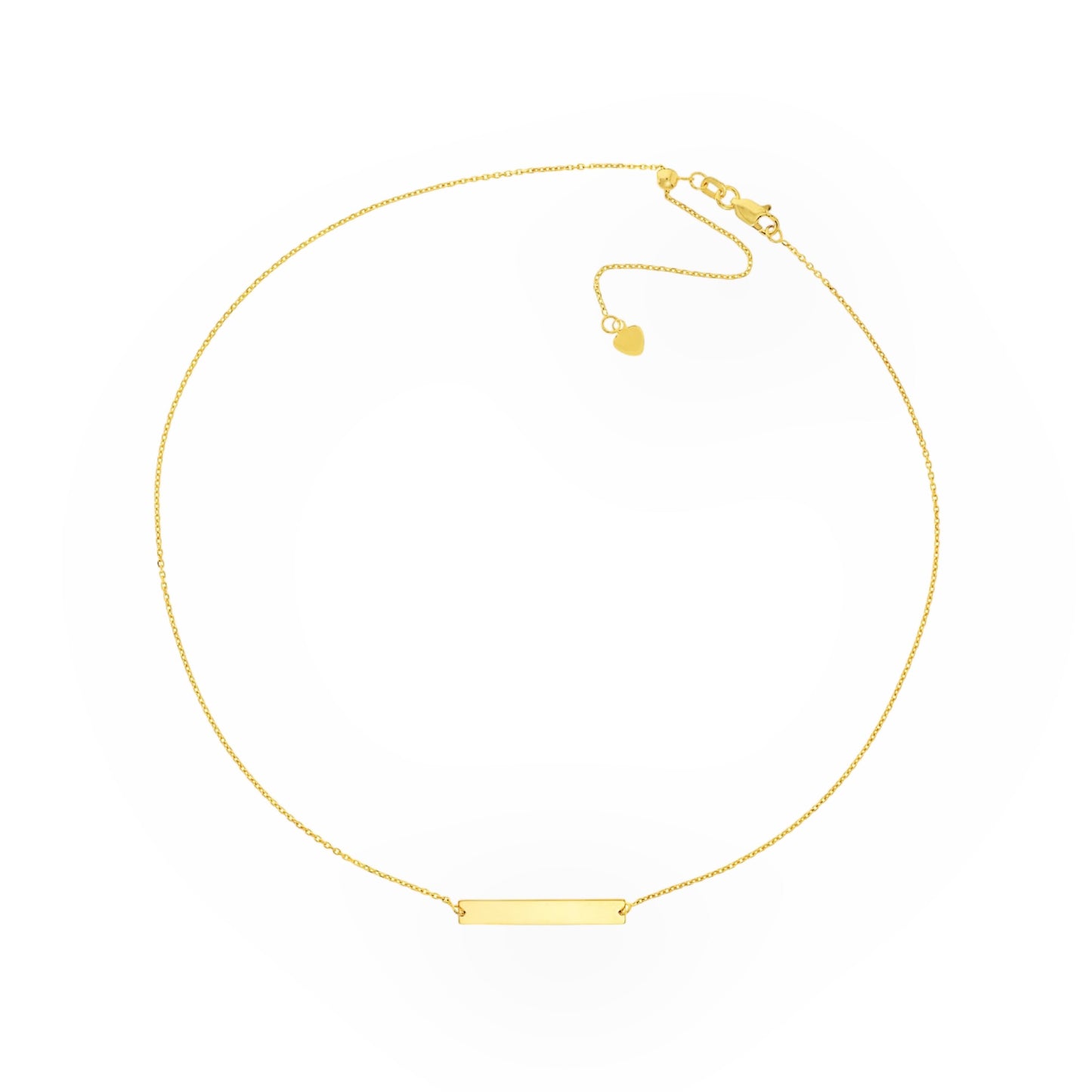Gold Bar Necklace
