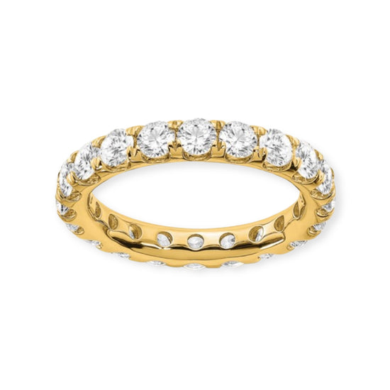 14K Lab Grown Diamond Eternity Band