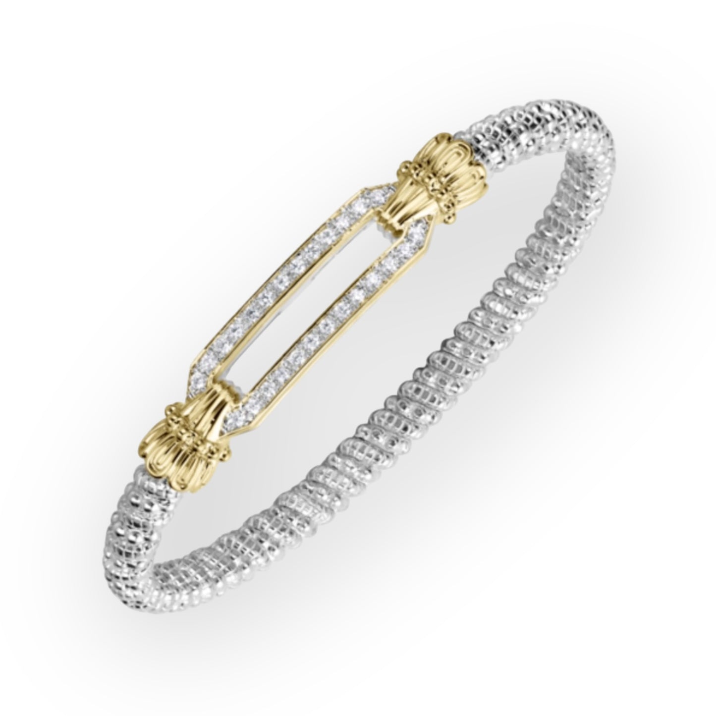 Vahan 14k Gold & Sterling Silver Bracelet