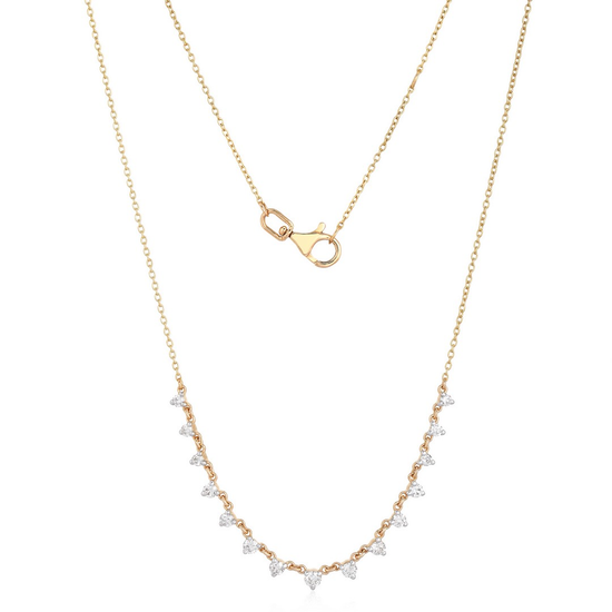 Round Diamond Necklace