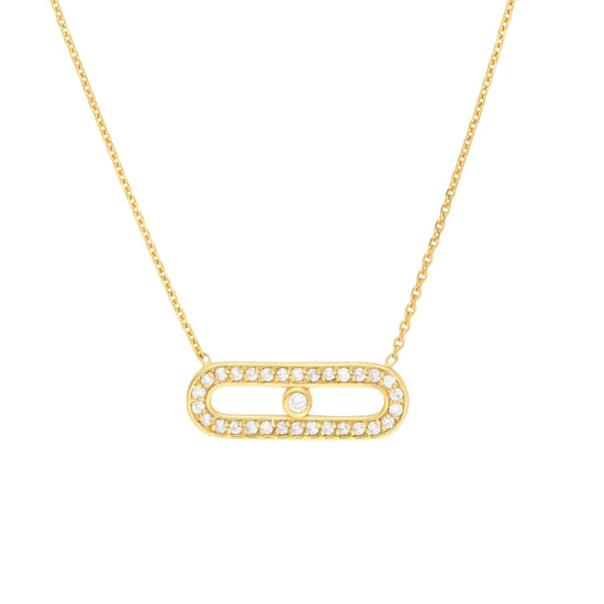 Gold chain Diamond Necklace