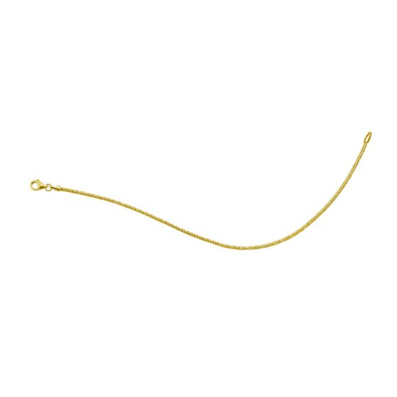 14k 1.9mm Sparkle Spring Chain