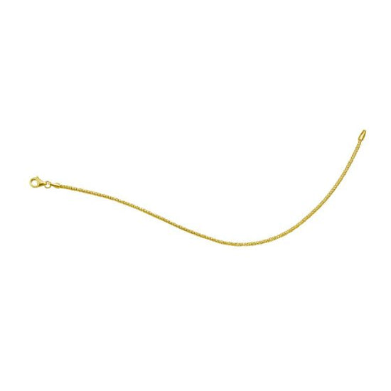 14k 1.9mm Sparkle Spring Chain