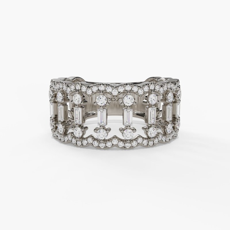 Round Diamond Marquise Fashion Ring