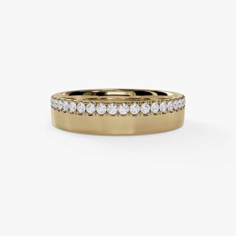Mircopave set Stackable Diamond Band