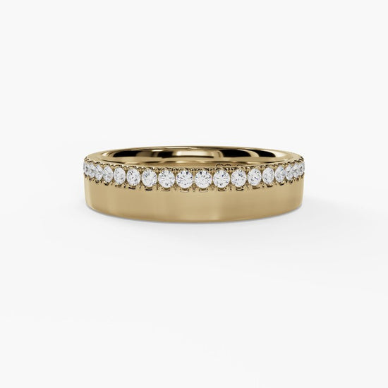Mircopave set Stackable Diamond Band