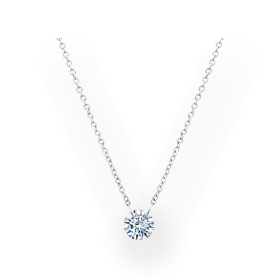 Lafonn Frameless Solitaire Necklace