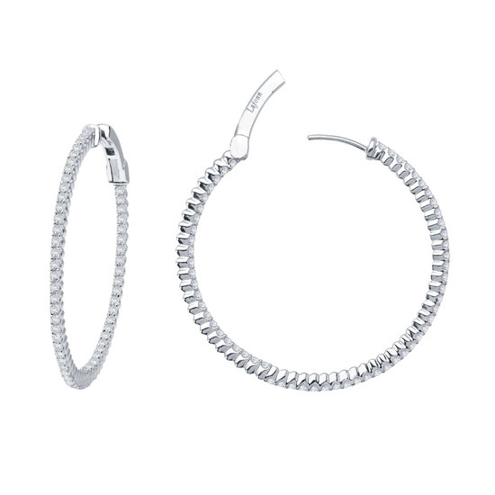 Load image into Gallery viewer, Sterling Silver hoops
