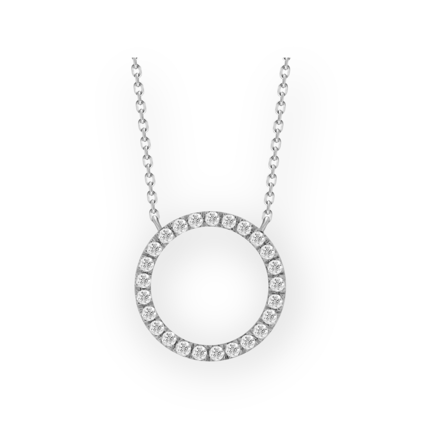 Circle of Diamonds Necklace