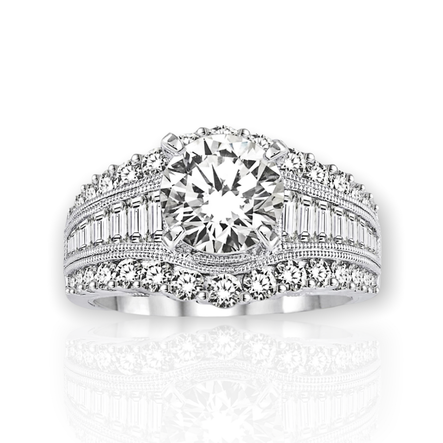 Semi-Mount Diamond Engagement Ring need info