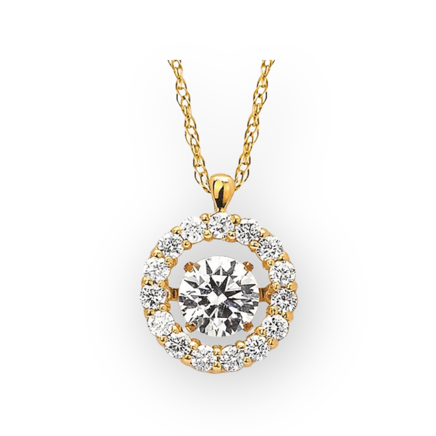 Shimmering Diamond Necklace