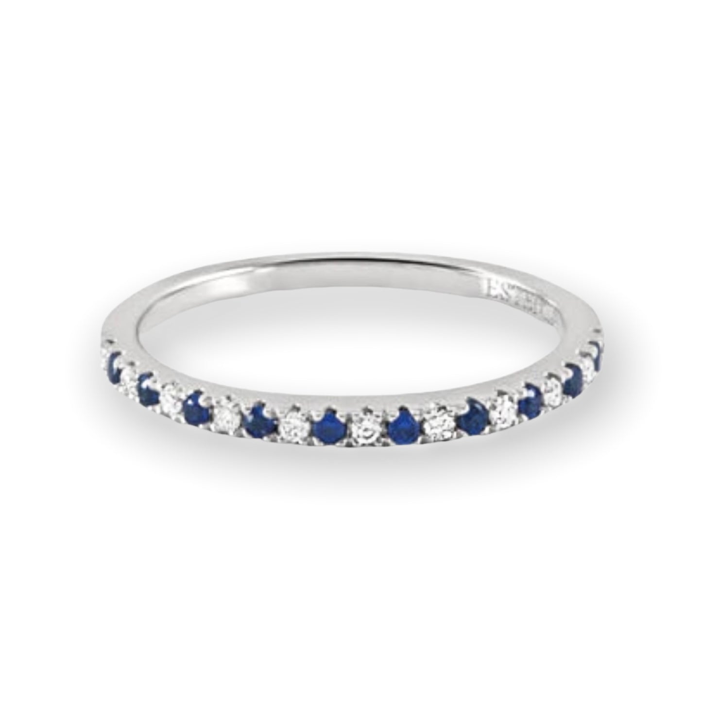 Woman's Sapphire wedding Band