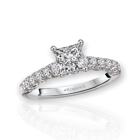 Princess Diamond Engagement Ring