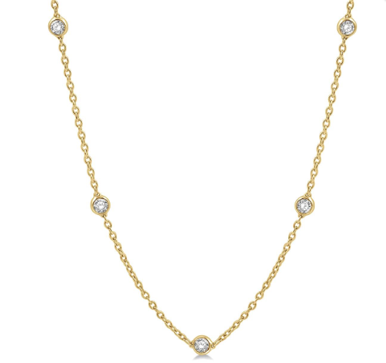 Diamond by the Yard Necklace