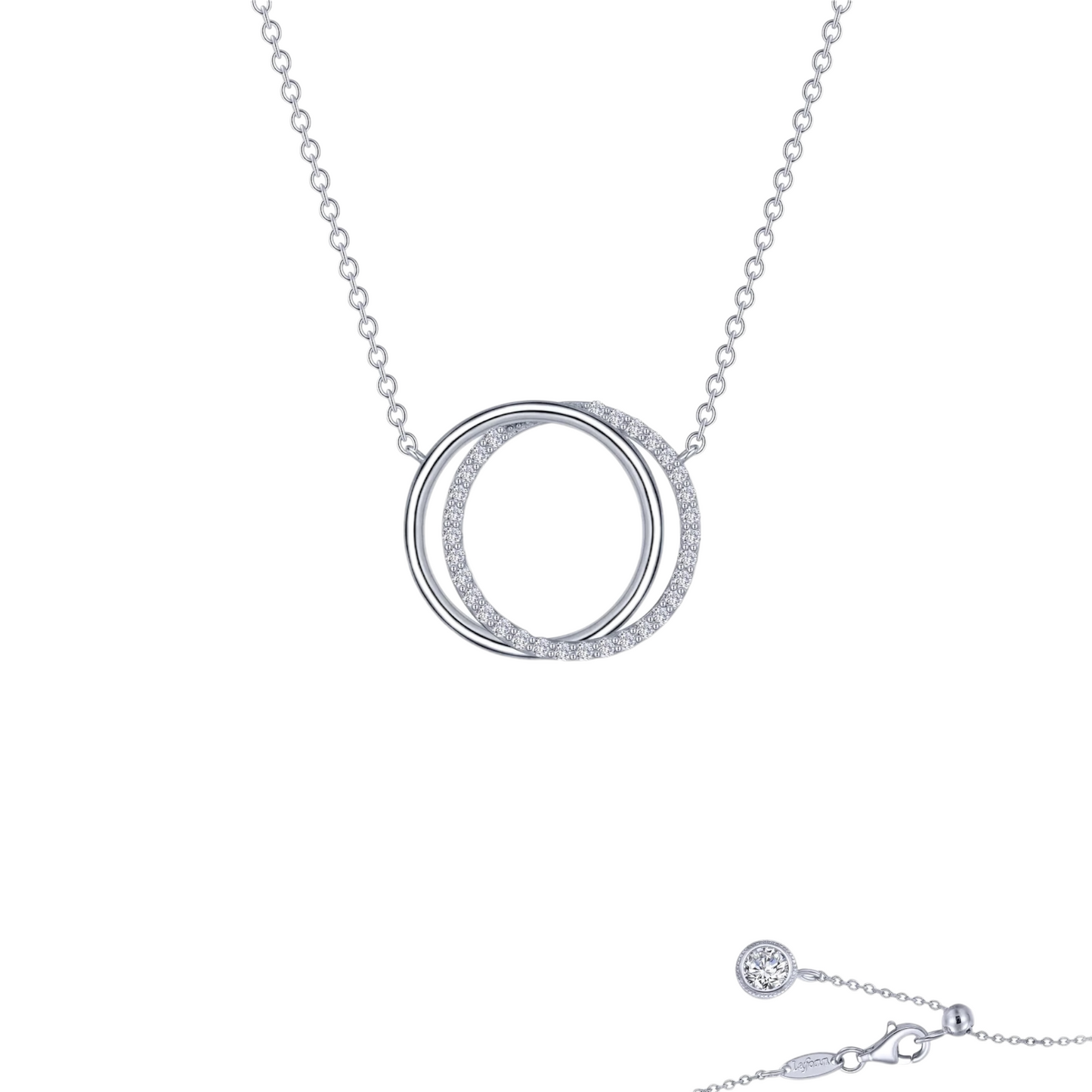Sterling Silver Interlocking Rings