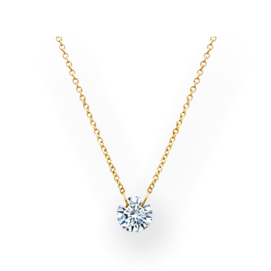 Lafonn Frameless Solitaire Necklace