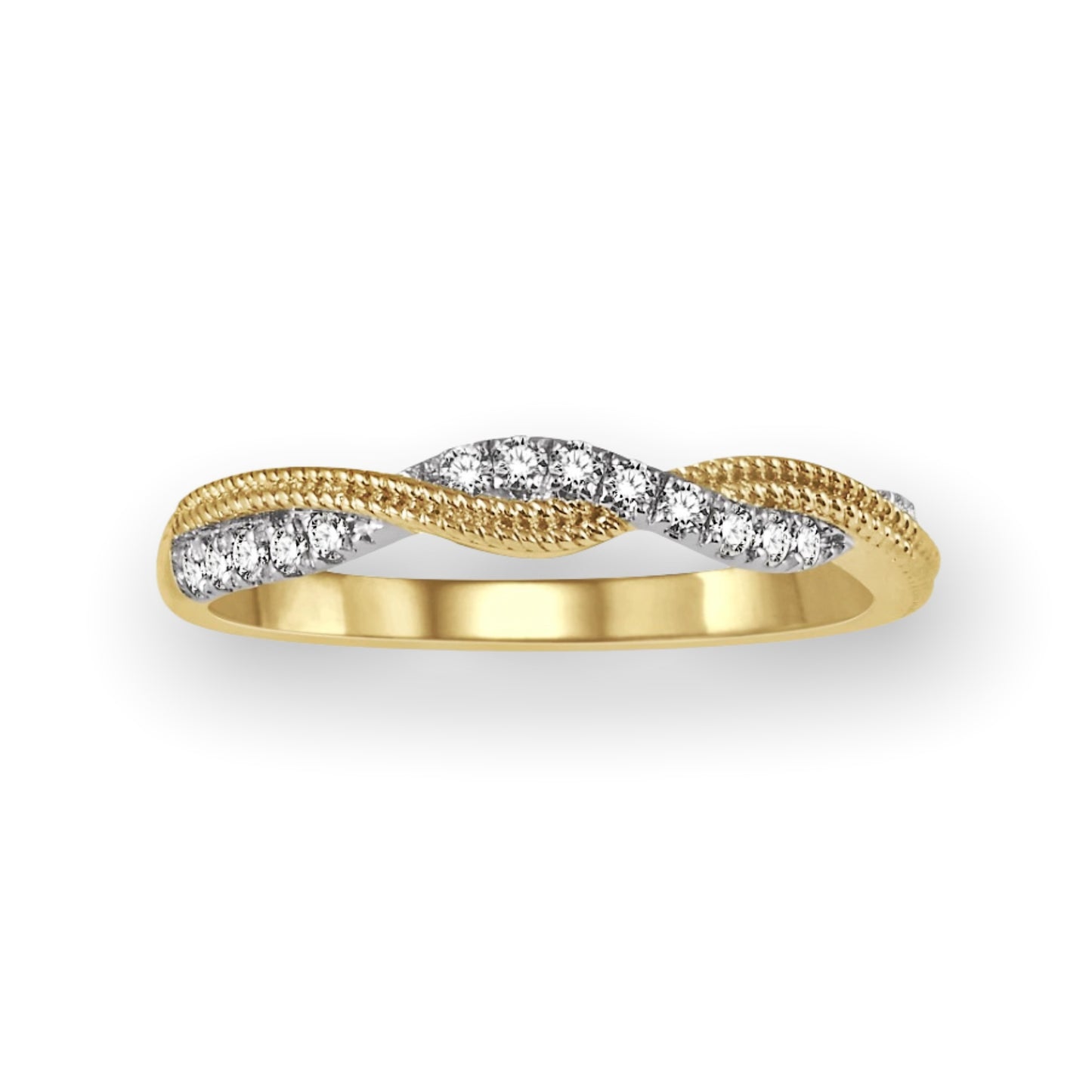 Load image into Gallery viewer, Swirl Diamond Fashion Ring
