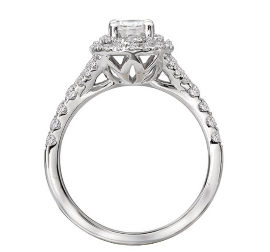 Brilliant Oval Diamond Ring