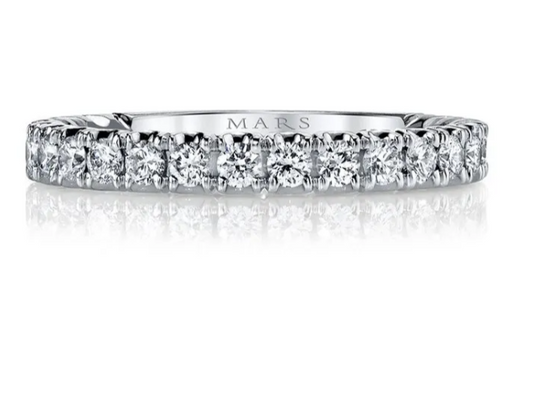 Round Diamond Engagement Ring Set